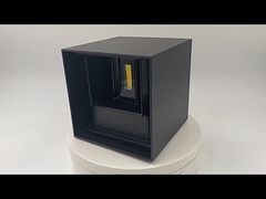 12W Indoor LED Wall Lamp PIR Motion Sensor Up and Down Aluminum Wall Light Waterproof