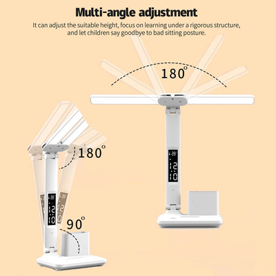 6500k 3200mah 7W Calendar LED Desk Lamp With Pen Stand