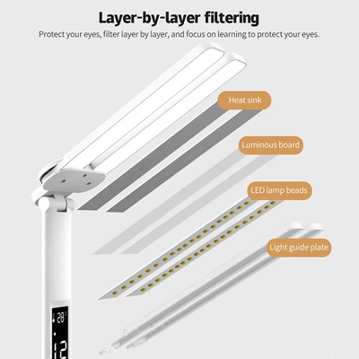 6500k 3200mah 7W Calendar LED Desk Lamp With Pen Stand