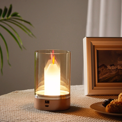 Luce notturna della candela del sensore LED di induzione della mano, luci dello Smart Home per il ristorante