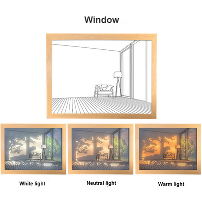 Stile dell'Istituto centrale di statistica come pittura leggera decorativa dello scrittorio di Dimmable LED delle luci notturne del lato del letto del regalo per la casa della Camera